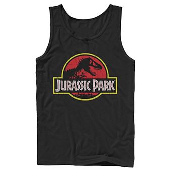 Men's Jurassic Park Classic Original Logo Tank Top