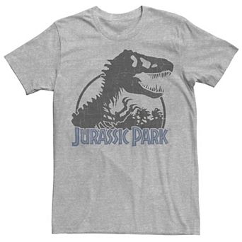 Men's Jurassic Park Classic T-Rex Skeleton Logo Tee