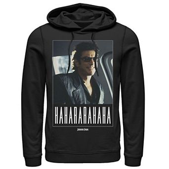 Men's Jurassic Park Ian Malcolm Hahararahaha Hoodie