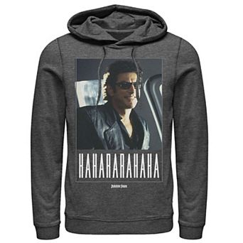 Men's Jurassic Park Ian Malcolm Hahararahaha Hoodie