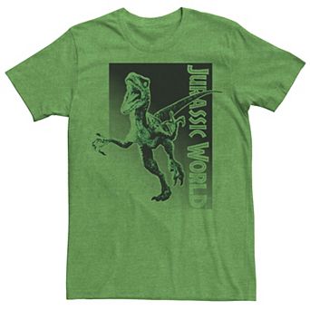 Men's Jurassic World Raptor Attack Halftone Tee