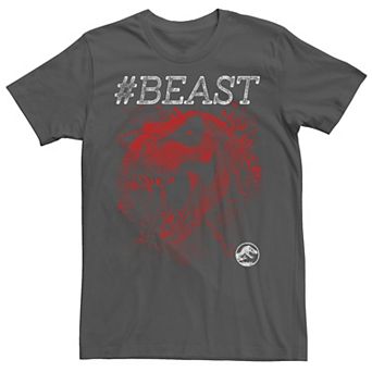 Men's Jurassic World #BEAST T-Rex Bite Tee