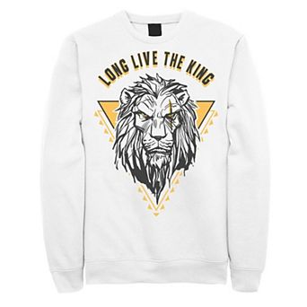 Disney's The Lion King Live Action Scar Men's Long Live The King Fleece