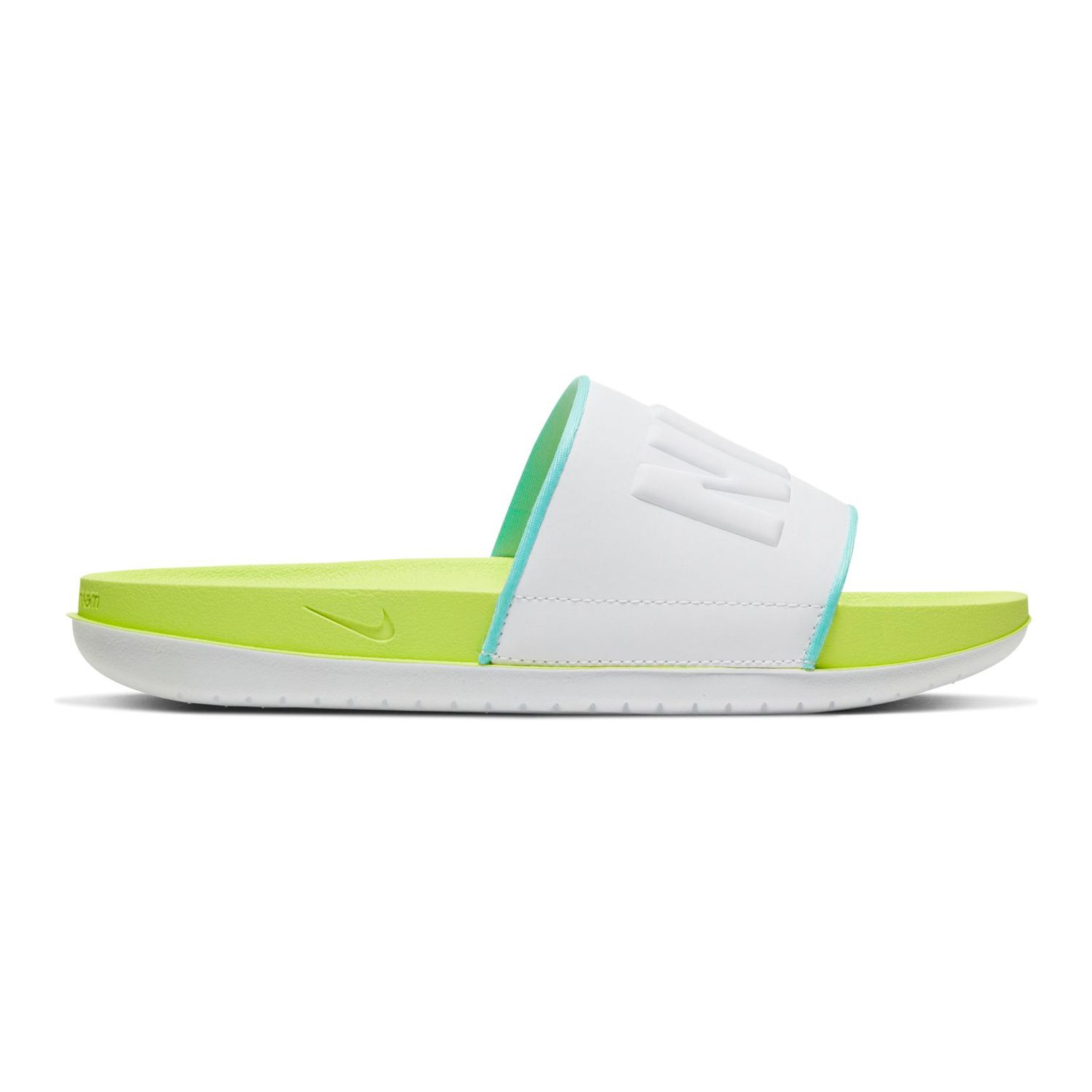 nike white flip flops womens