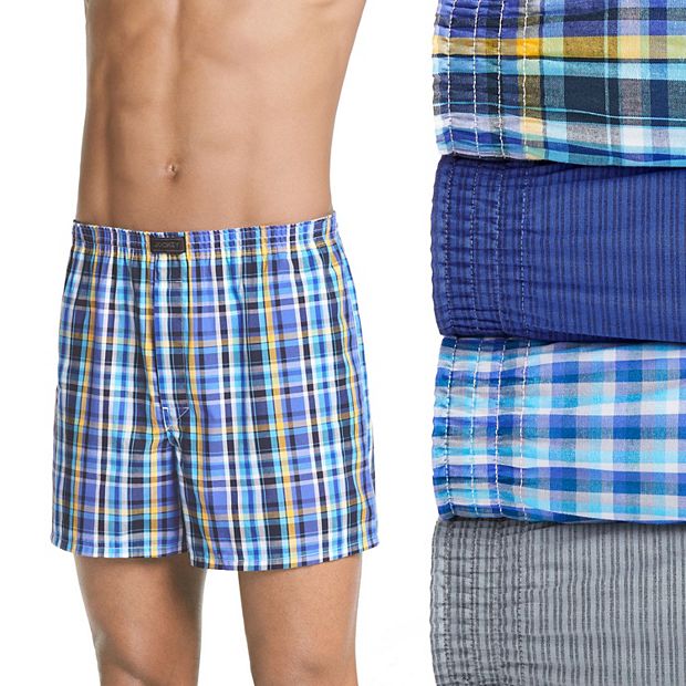 Jockey Men's Underwear ActiveBlend Boxer Brief - 4 Pack