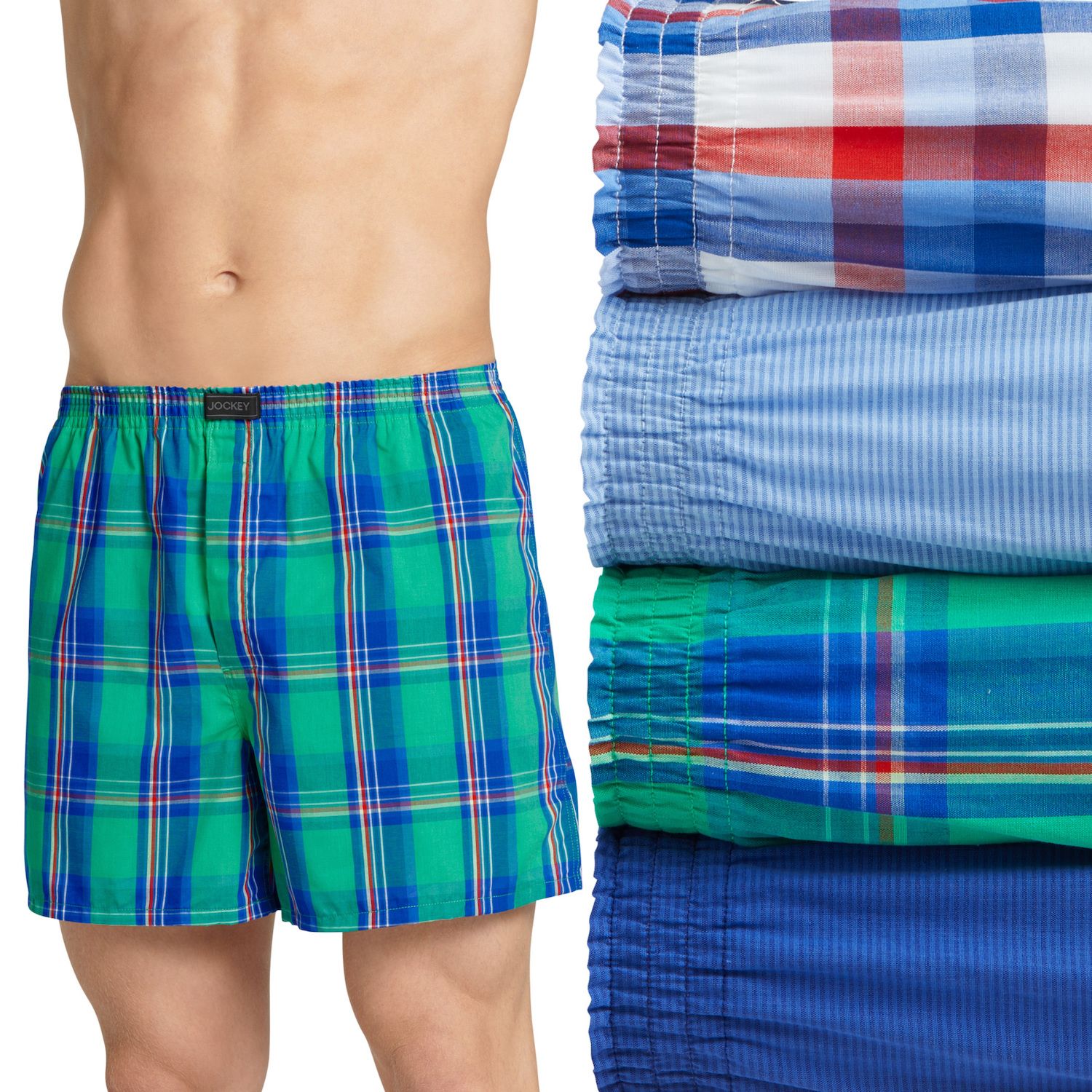 jockey tapered boxers 4 pack