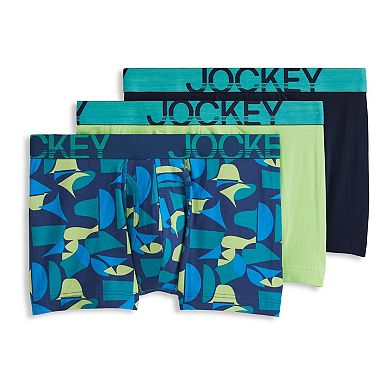 Men's Jockey® 3-Pack ActiveStretch™ 4" Boxer Brief