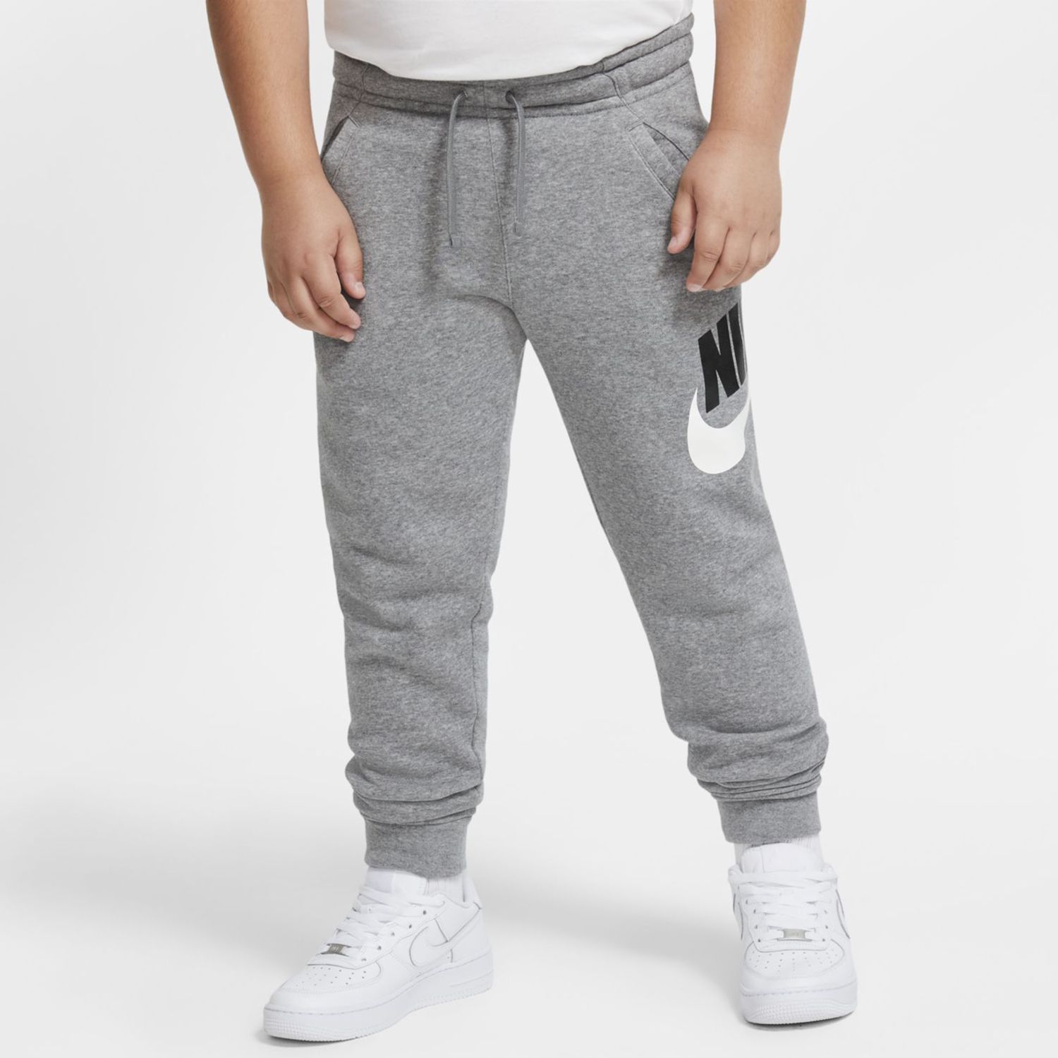 heather grey nike sweatpants