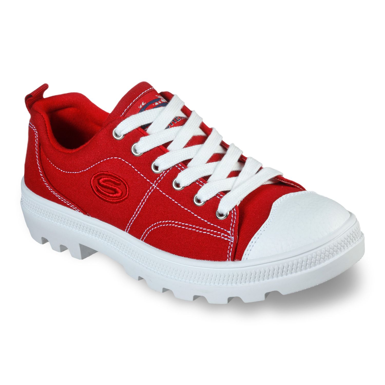 red skechers womens shoes