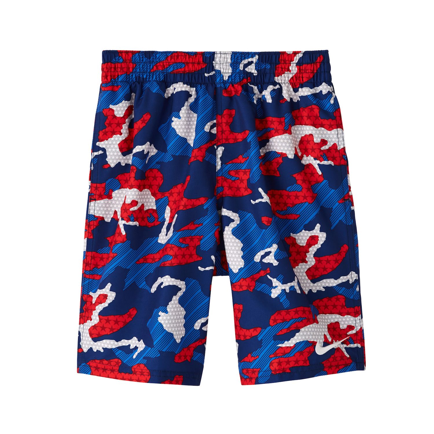 boys red nike shorts
