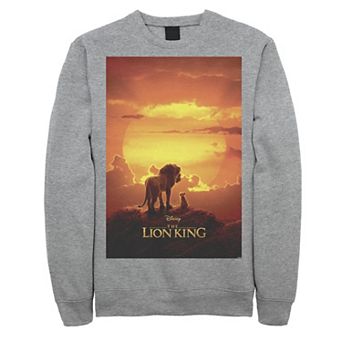Disney's The Lion King Pride Rock Live Action Movie Poster Men's Fleece