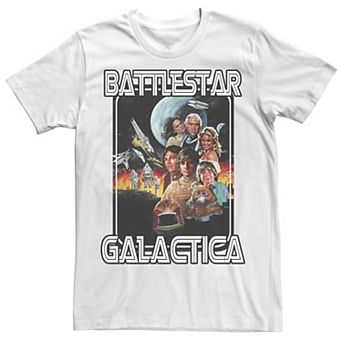 Men's Battlestar Galactica Retro Poster Tee