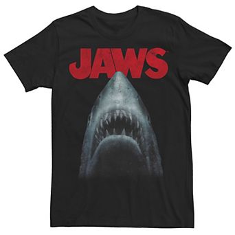 Men's Jaws Shark In Dark Waters Classic Icon Tee