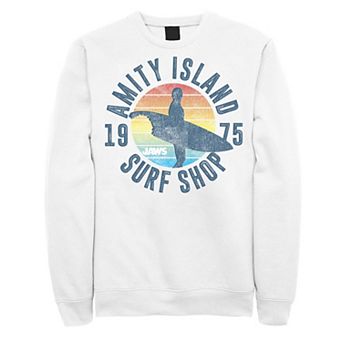 Men's Jaws Amity Island Surf Shop 1975 Retro Logo Sweatshirt
