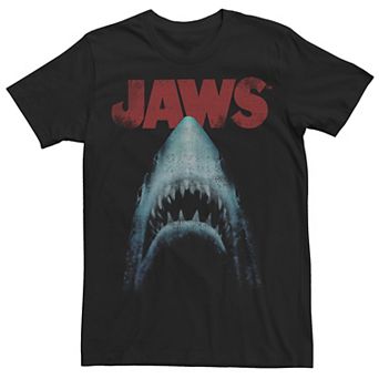 Men's Jaws Classic Movie Poster Close-Up Tee