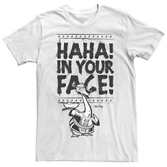 Men's Kung Fu Panda Mr. Ping Haha In Your Face Sketch Tee