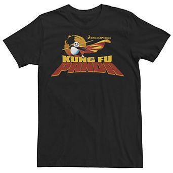 Men's Kung Fu Panda Po Action Pose Movie Logo Tee
