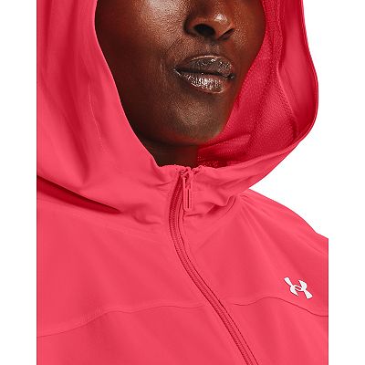 Plus Size Under Armour Woven Hooded Jacket