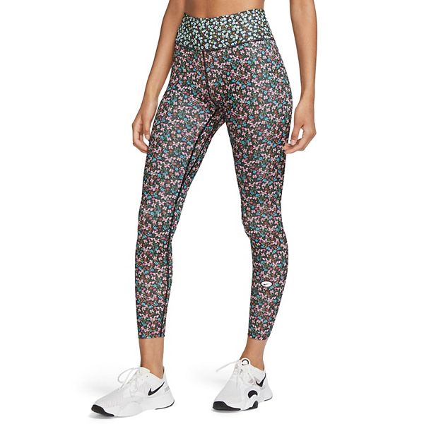 Nike women's store floral leggings