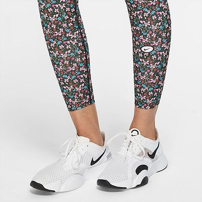 Women s Nike One Floral Ankle Leggings