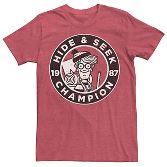 Men's Where's Waldo Hide And Seek Champion Graphic Tee