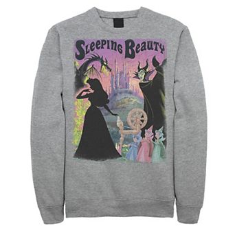 Disney's Sleeping Beauty Aurora Maleficent Men's Poster Sweatshirt