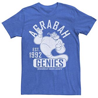 Disney's Aladdin Genie Men's Collegiate Sports Tee