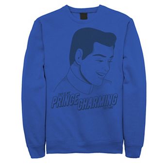 Men's Disney Cinderella Prince Charming Costume Sweatshirt
