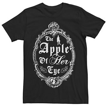 Disney's Snow White Men's Apple Of Her Eye Mirror Art Tee