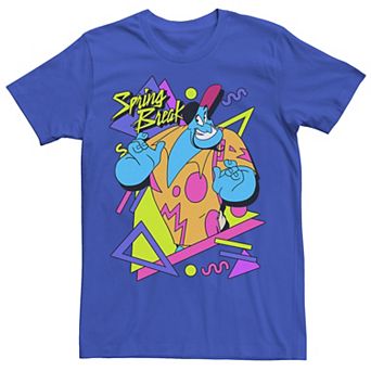 Disney's Aladdin Genie Retro 90's Style Poster Men's Tee