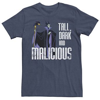 Disney's Sleeping Beauty Maleficent Tall Dark and Malicious Men's Tee