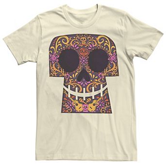 Disney / Pixar's Men's Coco Collage Skull Halloween Tee