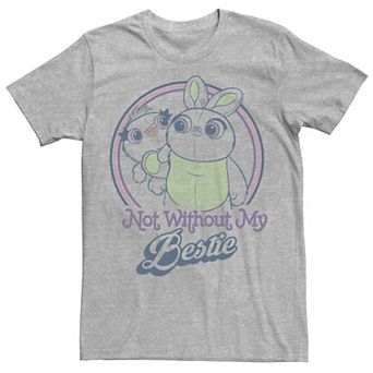 Disney / Pixar's Toy Story 4 Ducky & Bunny Men's My Bestie Poster Tee