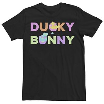Disney / Pixar's Toy Story 4 Ducky & Bunny Men's Colorful Names Logo Tee