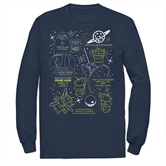 Disney / Pixar's Toy Story Aliens Men's Claw Master Map Tee