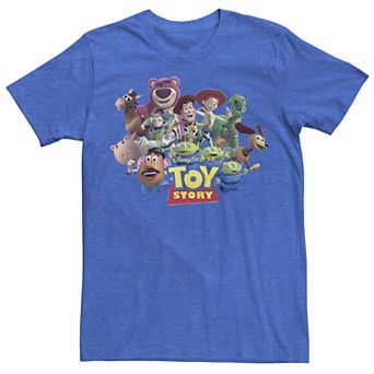Disney / Pixar's Toy Story Buzz Lightyear, Woody & Jessie Men's Running Tee