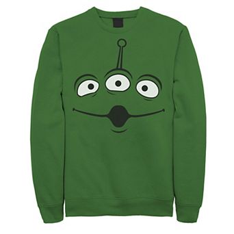 Men's Disney / Pixar Toy Story Aliens Face Sweatshirt