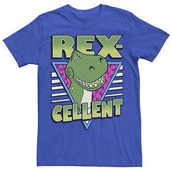 Disney / Pixar's Toy Story 4 Men's Retro Rex-cellent Portrait Tee
