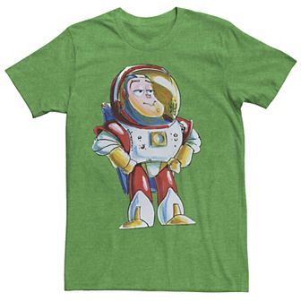 Men's Disney Pixar Toy Story Buzz Lightyear Sketch Tee