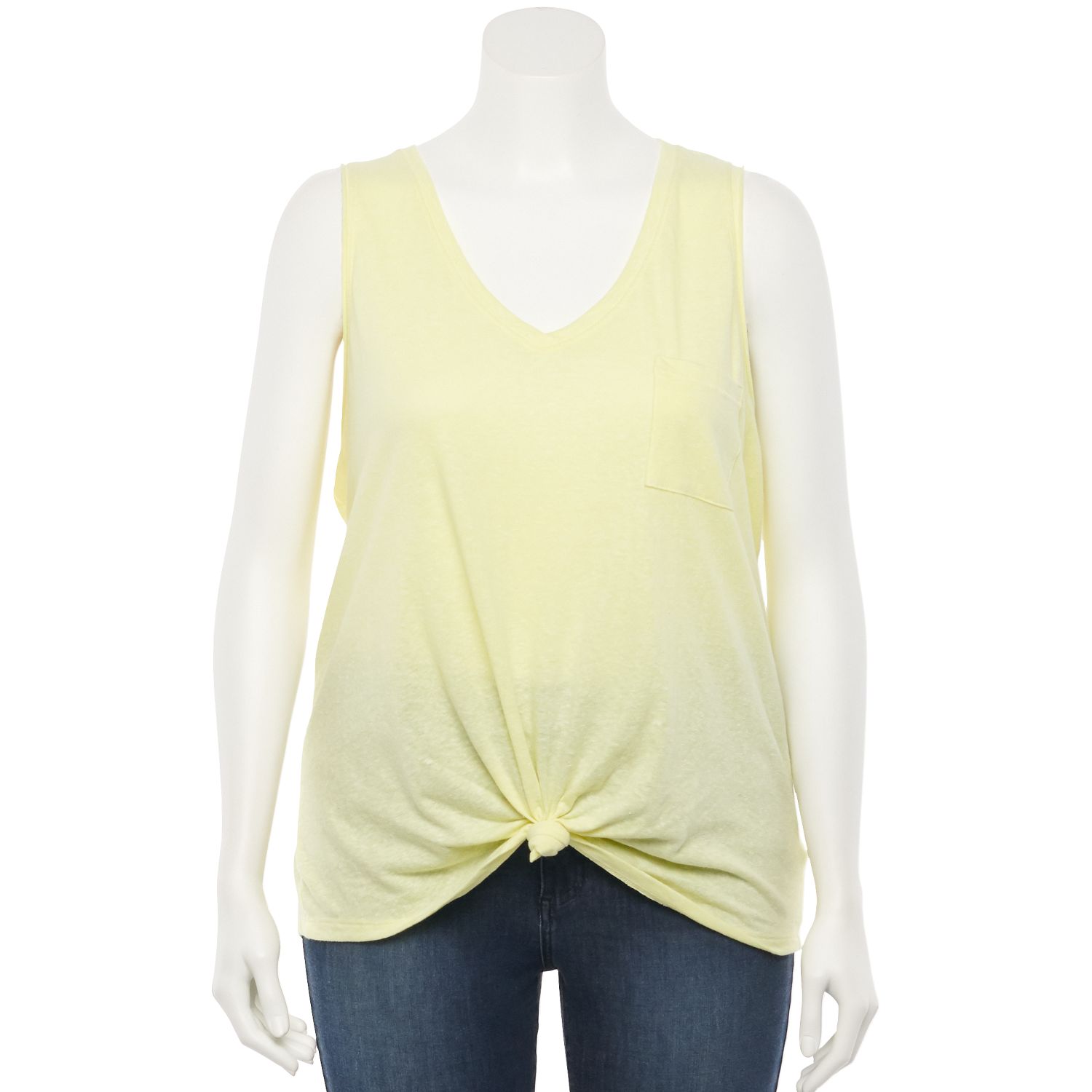 kohls plus size tank tops