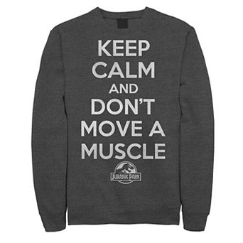 Men's Jurassic Park "Don't Move a Muscle" Sweatshirt