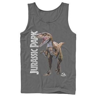Men's Jurassic Park Velociraptor Full Body Tank Top