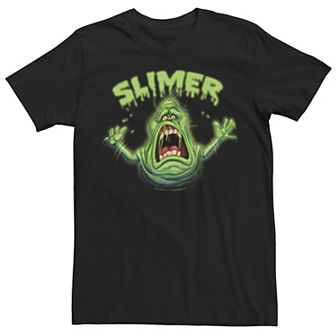 Men's Ghostbusters Slimer Neon Portrait Tee