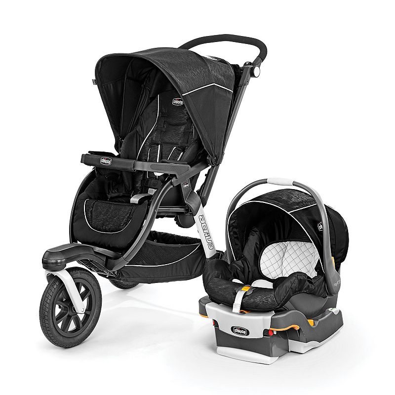 UPC 049796611113 product image for Chicco Activ3 Jogging Travel System, Black | upcitemdb.com