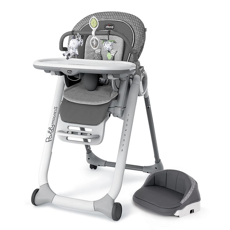 UPC 049796608731 product image for Chicco Polly Progress Relax 5-in-1 Highchair, Silver | upcitemdb.com