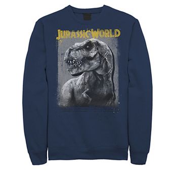 Men's Jurassic World T-Rex Profile Shading Sweatshirt