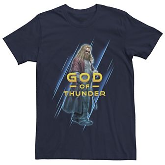 Men's Marvel Avengers: Endgame Thor God Of Thunder Portrait Tee