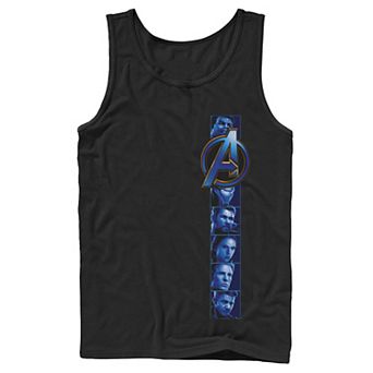 Men's Marvel Avengers Endgame Hero Vertical Shot Tank Top