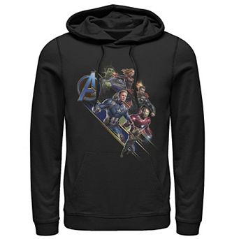Men's Marvel Avengers Endgame Action Pose Logo Hoodie
