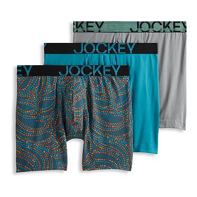 Men's Jockey® 3-Pack ActiveStretch™ 7" Long Leg Boxer Brief